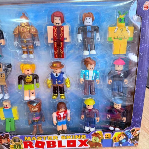 Великий набір ігрових фігурок у стилі відомої гри Roblox 99311, 18 персонажів у коробці (висота 6.5 см) 192776 фото