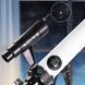 Дитячий навчальний телескоп SD 881 зі збільшенням 30х та 60х, настільний оптичний телескоп з триногою, шукачем та тримачем для смартфона 191703 фото 9