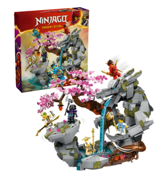 Дитячий конструктор Ninja Храм каменю дракона 35664 на 1212 деталей (рухомий кам'яний дракон, водоспад, таємна кімната, 6 міні-фігурок, у коробці) 35664 фото