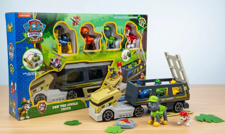 Ігровий набір Paw Patrol &ndash; патрульовоз Щенячий Патруль із фігурками цуценят 873-1 фото