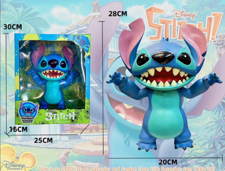 Фігурка вінілова Lilo & Stitch Стіч 28 см (9898-60) 0019-5 фото