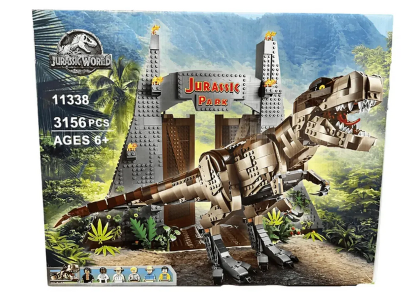 Конструктор Jurassic World "Ярость Динозавра Ти-Рекс" 3156 деталей 11338 фото