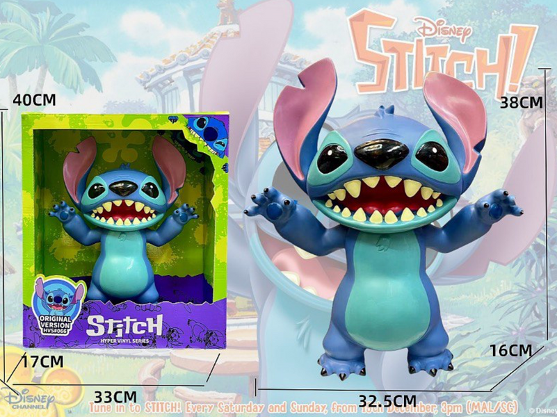 Фігурка вінілова Lilo & Stitch Стіч 38 см (9898-60) 0019-5 фото