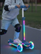 Детский трехколесный самокат Best Scooter LS-28099: подсветка руля и деки (7 цветов) 193232 фото 1
