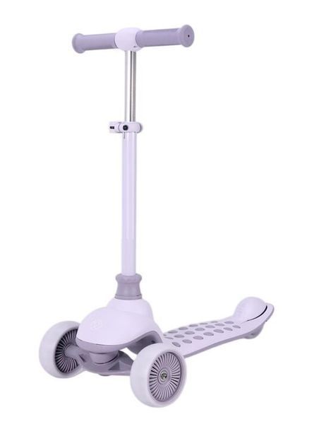 Дитячий триколісний самокат Best Scooter J-4266-032: колеса зі світлом та складне кермо 193229 фото