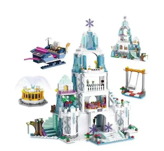 Конструктор "Замок принцеси Ельзи Frozen", 752 детали, Холодное сердце MG320 фото