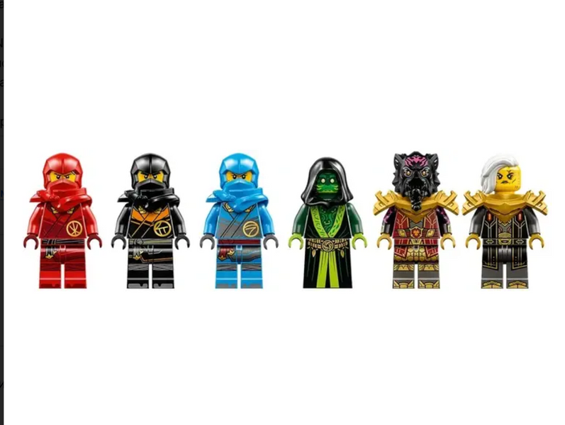Конструктор Ninjago: Храм драконьей энергии 1029 элементов 11095 фото