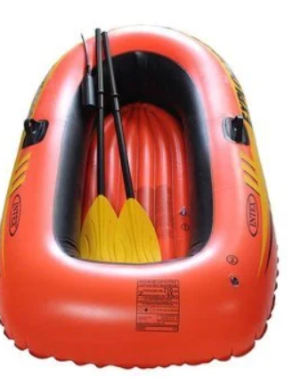 Надувний човен Intex Explorer 200 (58331) 185х94х41 см, з веслами та насосом 14786 фото