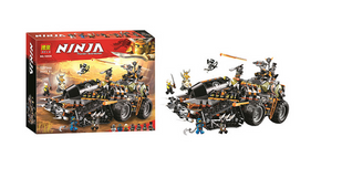 Конструктор Ninjago Bela 10939 "Стремительный странник" 1221 деталь 10939 фото