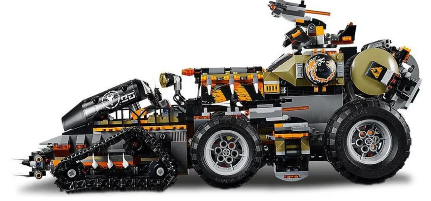 Конструктор Ninjago Bela 10939 "Стремительный странник" 1221 деталь 10939 фото
