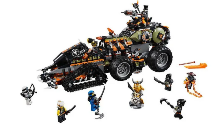 Конструктор Ninjago Bela 10939 "Стремительный странник" 1221 деталь 10939 фото