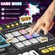 Дитяча інтерактивна музична установка DJ-пульт 8 D 8 A з акумулятором 3.7V, USB-зарядкою, піаніно, мікрофоном на стійці, записом та світлозвуковими ефектами 181346 фото 2