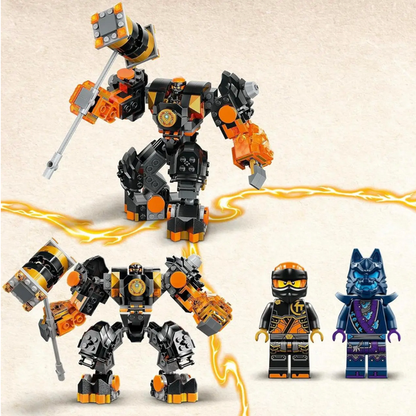 Конструктор Ниндзяго "Робот земной стихии Коула", 235 деталей Ninjago 71806-13 фото