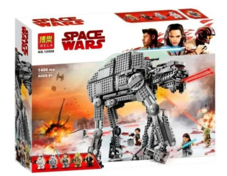 Конструктор Bela Star Wars "Тяжелый штурмовой шагоход первого ордена", 1406 деталей 10908 фото