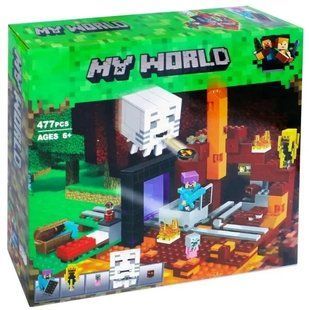 Конструктор My World 10812 Портал до Нижнього Світу 477 деталей 10812 фото