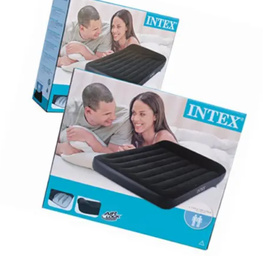 матрас надувной intex 64148 интекс 137х191х25см 64148 фото