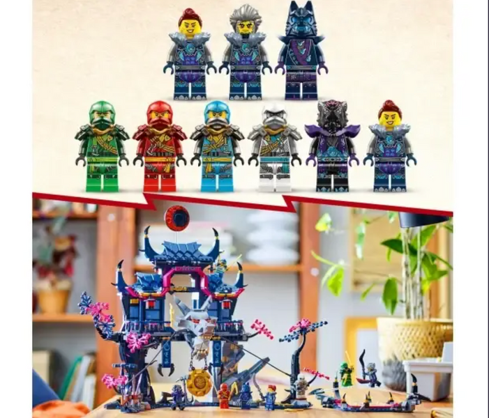 Конструктор Ninjago Додзё тіней у вовчій масці W8103 фото