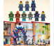 Конструктор Ninjago Додзё тіней у вовчій масці W8103 фото 11