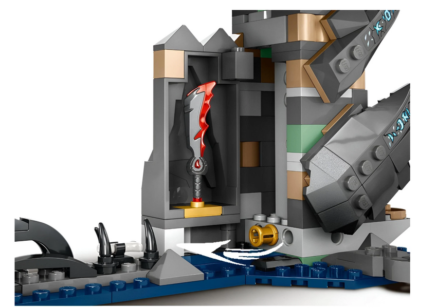 Конструктор Ninjago Додзё тіней у вовчій масці W8103 фото
