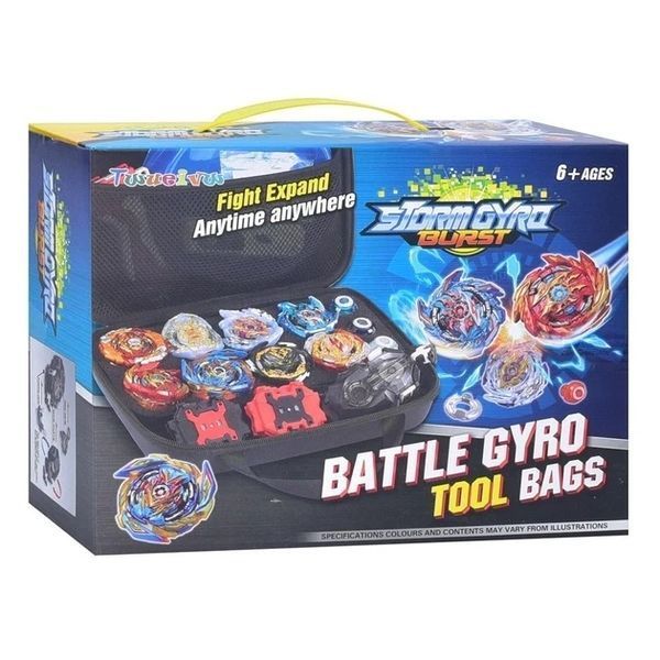 Ігровий набір BeyBlade "Профі" 1688 Ручки та механізми для запуску, 8 запускалок, Кейс, Арена 1688-8B фото