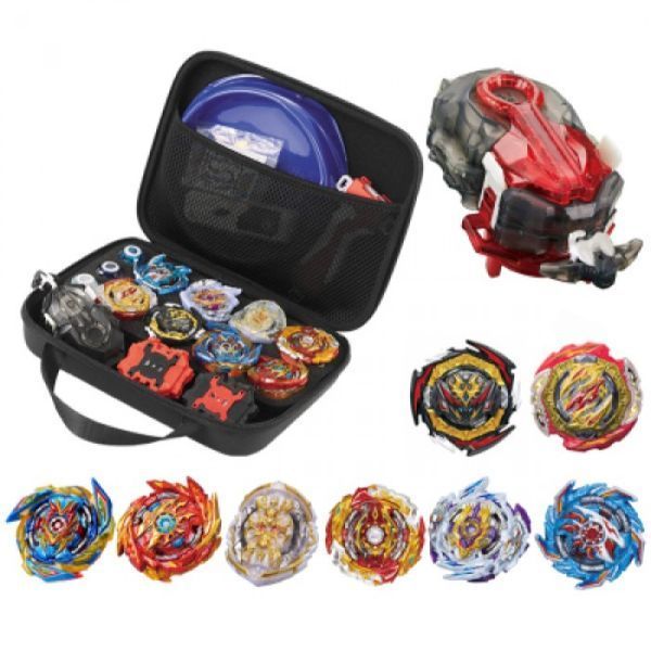 Ігровий набір BeyBlade "Профі" 1688 Ручки та механізми для запуску, 8 запускалок, Кейс, Арена 1688-8B фото