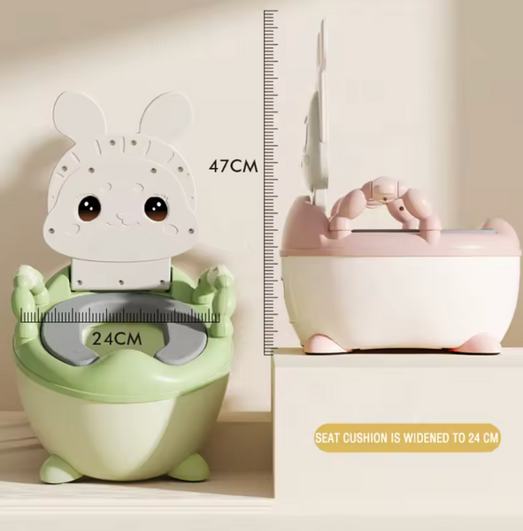 Детский анатомический горшок Bimbo 2140-62: розовый цвет, мягкое сиденье 189998 фото