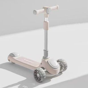 Дитячий триколісний самокат "Skyper" JM-4170/24: колеса зі світлом, музика та підсвічування платформи 194623 фото