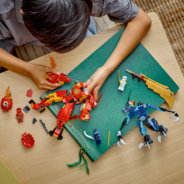 Конструктор 322 дет Ninjago Робот Огненной стихии Кая 11808 фото