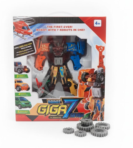 Тобот ГИГА 7 Робот 7 в 1 машинки Трансформер tobot giga 163843 фото