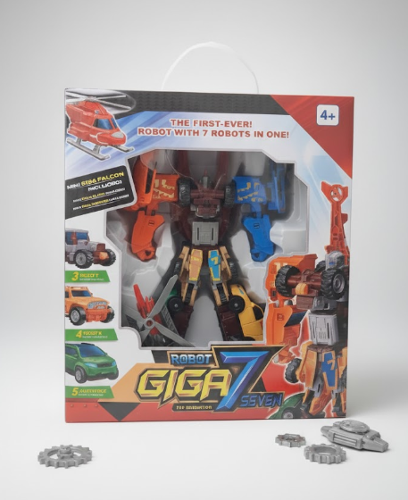 Тобот ГИГА 7 Робот 7 в 1 машинки Трансформер tobot giga 163843 фото