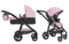 Коляски для кукол 2 в 1 Carrello Ultra 9696 Pink 9696-Pink фото 1