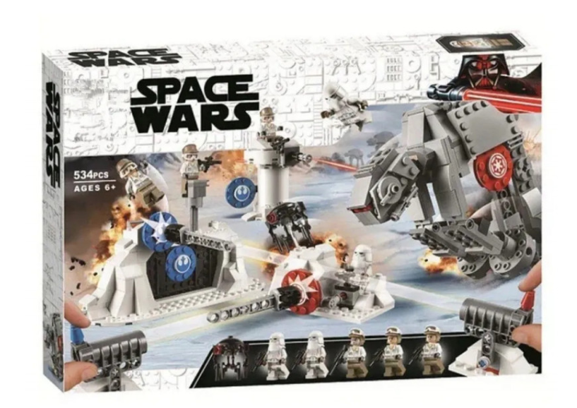 Конструктор Space Wars Защита базы Эхо Star Wars Звёздные войны 534 дет 11423A фото