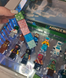 Набір фігурок Майнкрафт, 16 шт. з аксесуарами і магнітними кубиками Minecraft 22619 фото 5