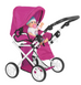 Дитяча коляска для ляльок Оригінал 2 в 1 Carrello Unica 9346 Hot Pink (Рожева) &mdash; з люлькою та сумкою 9346 фото 3