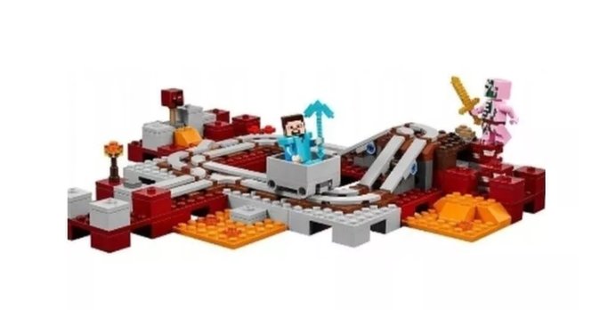 Конструктор Star toys 399 ел. My world Підземна залізниця 10620A фото