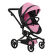 Коляска для ляльок 2 в 1 Carrello Fortuna 9695: Трансформер з реверсивним блоком (Pink) 9695 фото 7