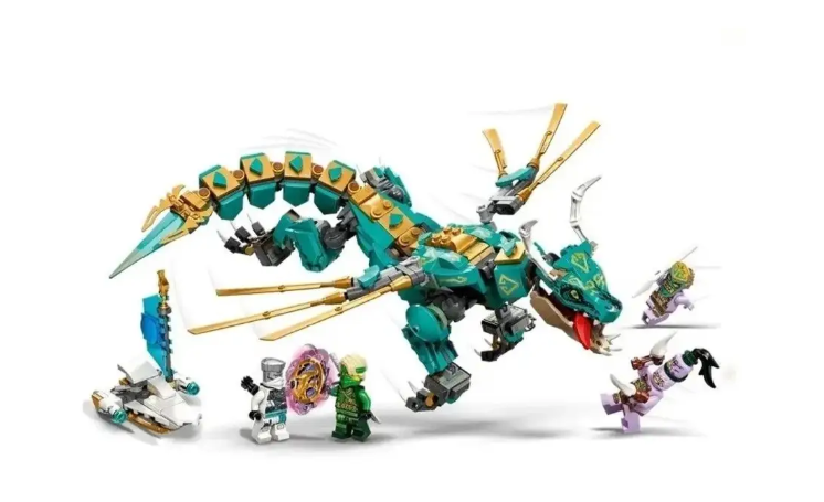 Конструктор Ниндзяго Ninjago Дракон из Джунглей 530 детали 60038 фото