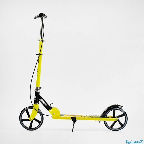 Складаний самокат Skyper Neon N-81483: Сталева рама, ручне гальмо та колеса 200 мм 127931 фото