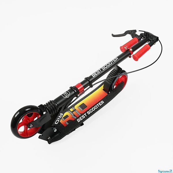 Самокат двухколесный Best Scooter "Rio" R-80960: колеса 145 мм, оранжевый 192804 фото