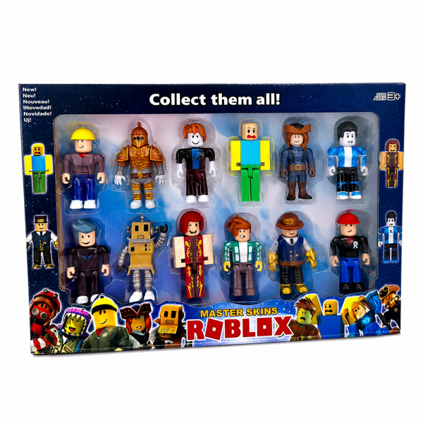 Набір ігрових фігурок у стилі відомої гри Roblox, 12 героїв у коробці (висота 6.5 см) 184855 фото