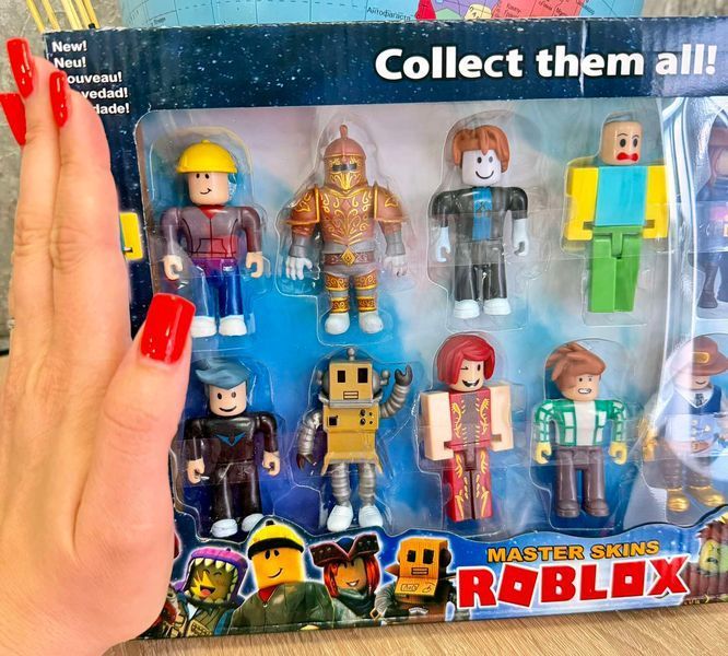 Набір ігрових фігурок у стилі відомої гри Roblox, 12 героїв у коробці (висота 6.5 см) 184855 фото