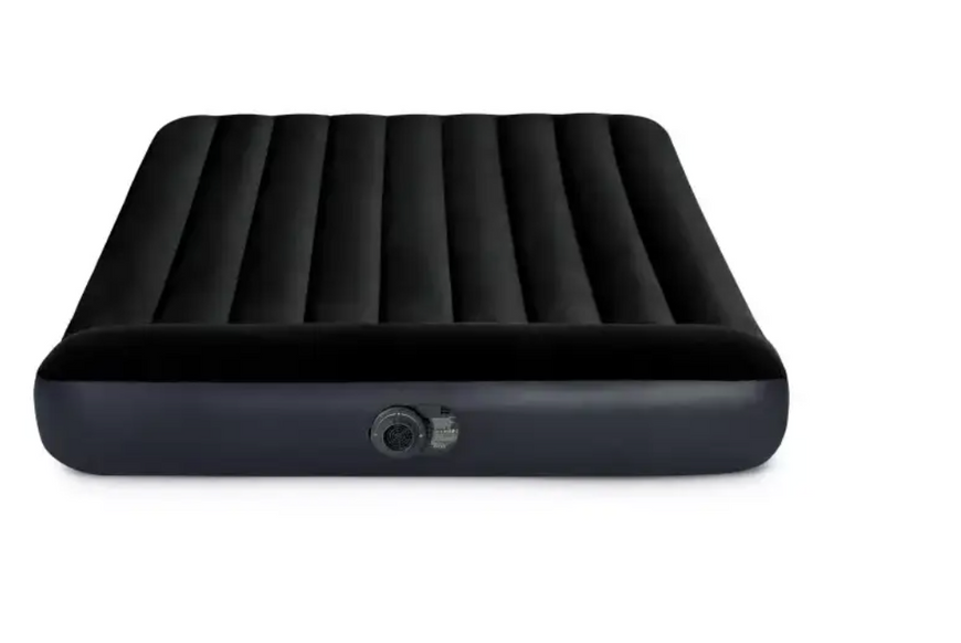 Надувной матрас Intex 64150 Dura-Beam Standard 203x152x25 см со встроенным электронасосом 168455 фото