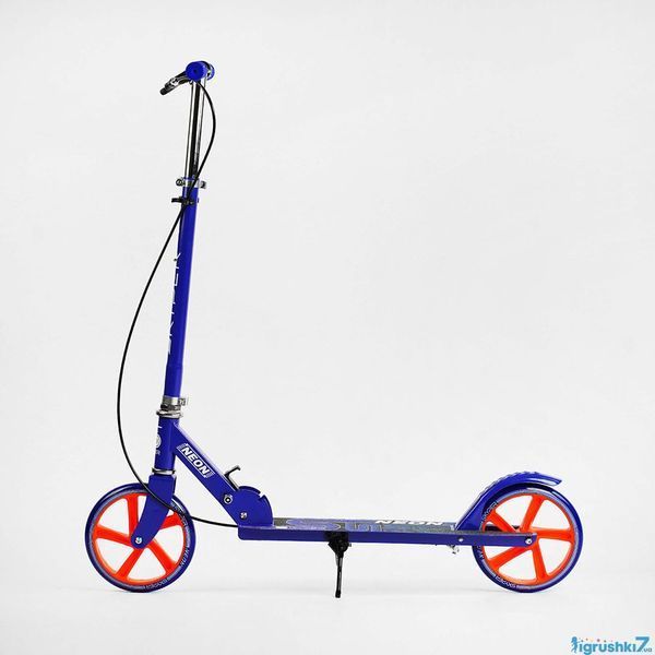 Складаний самокат Skyper Neon N-41417: Сталева конструкція, ручне гальмо та колеса 200 мм 127933 фото