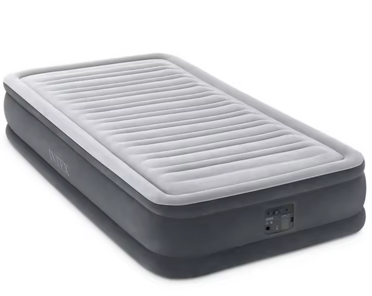 Intex Велюр матрас 67766 ND(3) одноместный, со встроенным насосом 220V, размер 191х99х33см 67766 фото