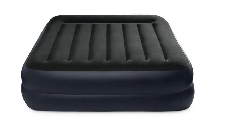 Intex 64124 надувная кровать Pillow Rest Raised Bed (203х152х42см) со встроенным электронасосом 150406 фото