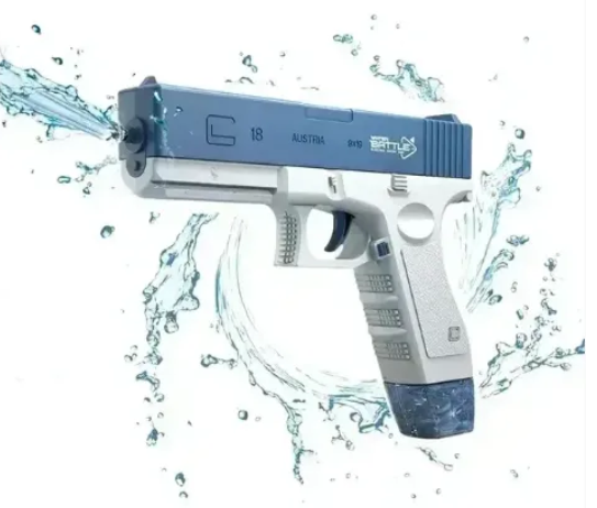 Водяной пистолет электрический Water Gun Glock 0100202 фото