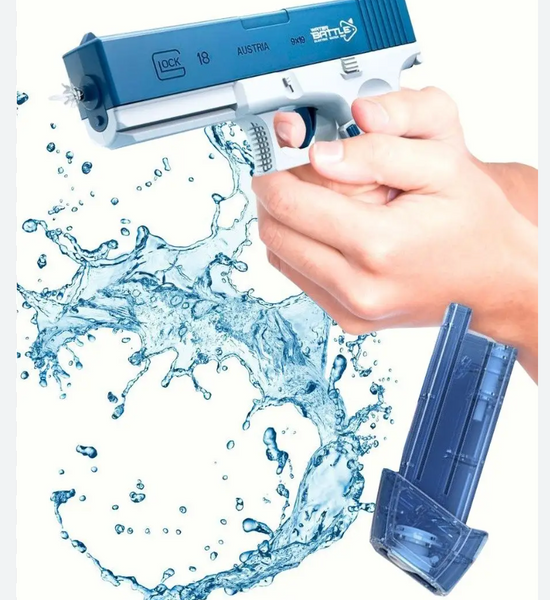 Водяной пистолет электрический Water Gun Glock 0100202 фото