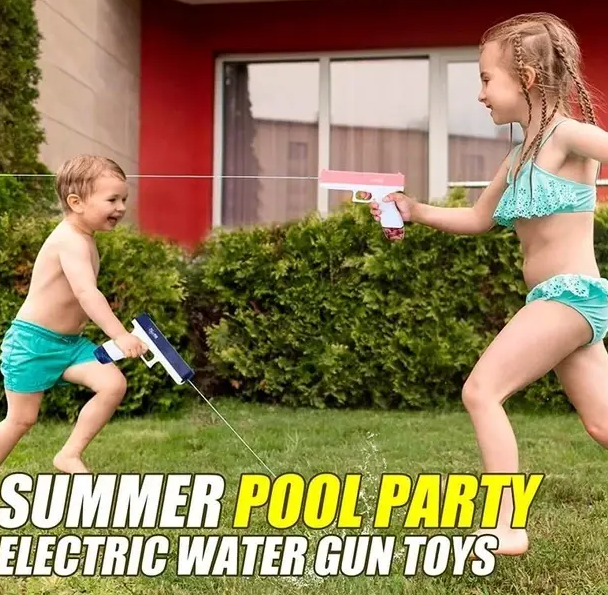 Водяной пистолет электрический Water Gun Glock 0100202 фото