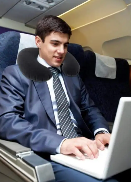 Intex 68675, надувна подушка, підголовник Travel Pillow 14874 фото