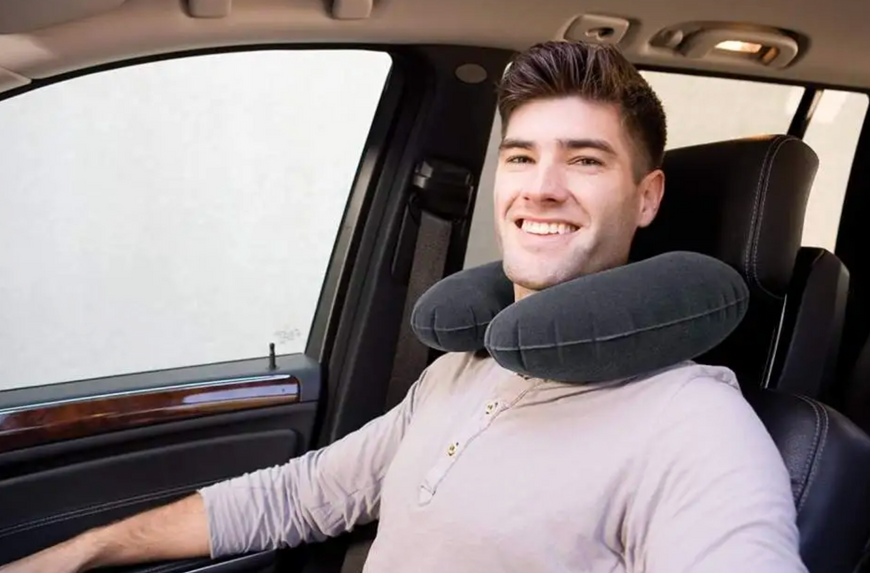 Intex 68675, надувна подушка, підголовник Travel Pillow 14874 фото